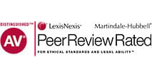 Preeminent AV | Lexis Nexis | Martindale - Hubbell | Peer Review Rated | For Ethical And Legal Ability